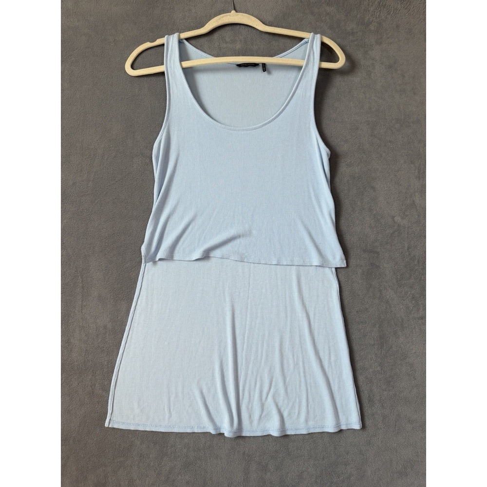Marciano Women's High Low Ribbed Tank Shirt Size Small Summer Beach